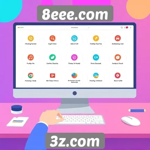 Análise das principais funcionalidades do site 8eee.com