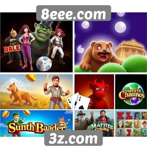Comparativo de jogos populares disponíveis no 8eee.com